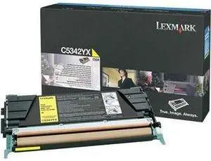 LEXMARK C5342YX Extra High Yield Toner Cartridge Yellow