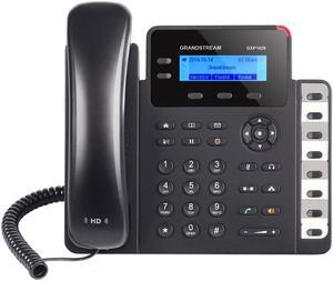 Grandstream GXP1628 - IP Telephone - 132 x 48 backlit graphical LCD Display - 2 line keys wi