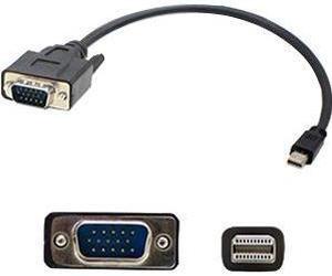 6Ft Mini-Displayport 1.1 Male To Vga Male Black Cable For Resolution Up To 1920X1200 (Wuxga)