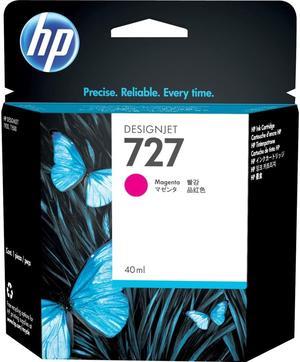 HP 727 300-ml Magenta DesignJet Ink Cartridge, F9J77A