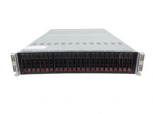 SuperMicro SuperServer 2028TP-HC1TR 2U 4-Node Server, 8x Xeon E5-2680 V4 2.4GHz 14-Core CPU, 256GB DDR4 RAM, 8x 480GB SATA