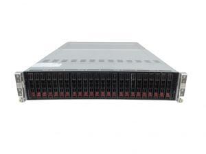 SuperMicro SuperServer 2028TP-HTTR 2U 4-Node Server, 8x Xeon E5-2680 V4 2.4GHz 14-Core CPU, 256GB DDR4 RAM, 8x 480GB SATA