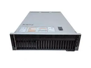 Dell R940 8SFF 3U Server, 4x Xeon Gold 5118 2.3GHz 12-Core CPU, 768GB Memory, PERC H740p, 4x Trays, 2x 10GbE, Rails