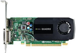 NVIDIA® Quadro® K600 1GB GDDR3 PCI Express 2.0 x16 Low Profile Ready Workstation Video Card - Item Includes Standard Height Bracket only