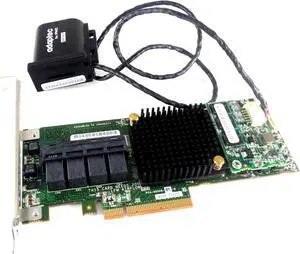 Adaptec 2274400-R SAS/SATA 6GBPS 1GB PCIe RAID Controller with Battery, (ASR-71605)