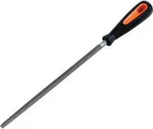 Bahco 6" Ergo Round File: Bastard Cut~ 33 TPI