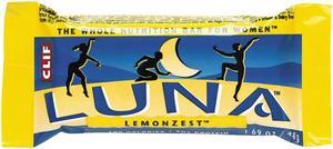 Luna - Lemon Zest - Box - Clif Bar - 15 - Bar