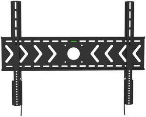 Fixed Heavy Duty Low Profile Flat Panel Wall Mount, Max Panel Weight 100kg Designed for Most of 50-100 inch LED, LCD, OLED Flat Panel, Supports up to VESA 800x600mm BIGASSMOUNT100 Amer Mounts