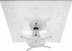 Amer Mounts Universal Drop Ceiling Projector Mount Replaces a 2'x2' Ceiling Tile - Holds up to 30 lbs