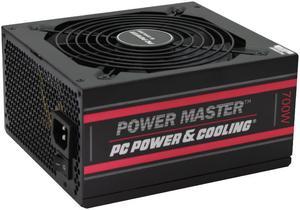 PC Power & Cooling’s Power Master Series 700 Watt, 80 Plus Bronze, Semi-Modular, Active PFC, Industrial Grade ATX PC Power Supply, 3 Year Warranty, FPS0700-A2S00