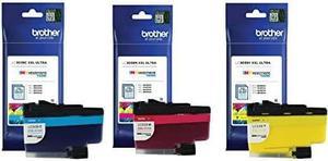 Brother Genuine LC3039C, LC3039M, LC3039Y Ultra High-Yield Cyan/Magenta/Yellow INKvestment Tank Ink Cartridge Color Set, LC3039