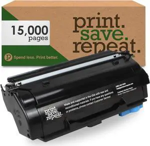 Print.Save.Repeat. Lexmark 55B1H00 High Yield Remanufactured Toner Cartridge for MS331, MS431, MX331, MX431, MX432 Laser Printer [15,000 Pages]