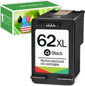 Limeink Remanufactured Ink Cartridge Replacement  62xl Ink Cartridges Black  Ink 62 XL  Ink Cartridge  Envy 7640 Printer  Ink 62xl Black