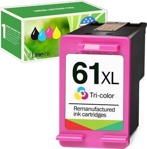 Limeink Remanufactured Ink Cartridge Replacement 61XL High Yield  1000 1010 1050 1055 1510 1512 2000 2050 2510 2512 2514 2540 2542 2543 2549 3000 3050 3050A 3051A 3052A 3052A 3054A Envy -1 Color