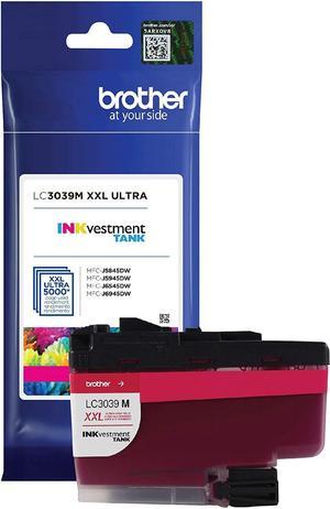 Brother Genuine LC3039M, Single Pack Ultra High-Yield Magenta INKvestment Tank Ink Cartridge, Page Yield Up to 5,000 Pages, LC3039