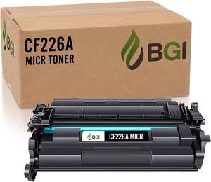 Be Green Ink Compatible Replacement Black MICR Toner Cartridge  M402 M426 M402dn M402n M402dw MFP M426fdn M426fdw - CF226A 26A Black Toner (MICR)