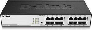 D-Link Ethernet Switch, 16 Port Gigabit Unmanaged Fanless Network Hub Desktop or Rack Mountable (DGS-1016D), Welcome to consult