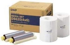 DNP 4x6 Dye Sub Media for DS620A Printer, Paper & Ribbon (Total of 800 Prints). Comes with Samples of Our Photo folders! (Eventprinters Brand)