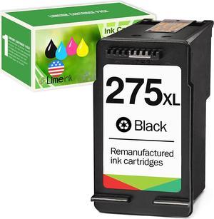 Limeink Remanufactured Ink Cartridge Replacement for Canon 275 Ink Cartridge 275xl for Canon PG-275 Black Ink Cartridge for Canon 275xl Black Ink Cartridge for Canon 275 XL Black Ink Cartridge