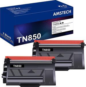 TN850 TN 850 TN-850 High Yield Toner Cartridge 2 Pack Compatible Replacement for Brother TN850 TN820 HL-L6200DW MFC-L5850DW MFC-L5700DW L5900DW HL-L5200DW MFC-L5900DW MFC-L6800DW Printer Black