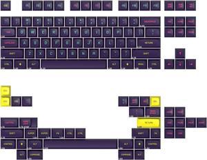 DROP + MiTo MT3 Cyber Custom Keycap Set, ABS Hi-Profile Keycaps, Doubleshot Legends, MX Style Covers HHKB, 60%, 65%, and TKL Keyboards (Base Kit)