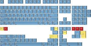 DROP + MiTo GMK Godspeed Custom Keycap Set - Doubleshot Cherry Profile - Compatible with Cherry-MX Style Stems & Layouts: 60%, 65%, 75%, TKL, 100% Mechanical Keyboards (Columbia Kit)