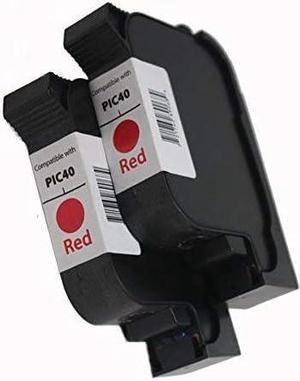 FP PIC40 High Capacity Postbase Ink Cartridge Set. Compatible with #58.0052.3028.00