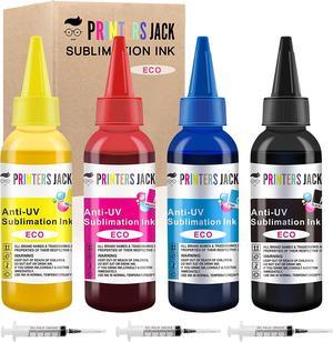 Printers Jack 400ML Sublimation Ink for normal, 4 Colors