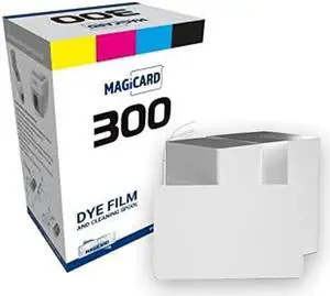 Card Imaging Magicard MC300YMCKO Color Ribbon & 100 Cards, for Model 300 Card Imaging Magicard MC300YMCKO Color Ribbon & 100 Cards, for Model 300