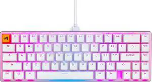 Glorious Prebuilt Keyboard (White Ice - Compact TKL Hybrid)