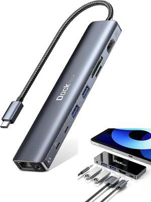 Dockteck 9 in 1 USB C Docking Station