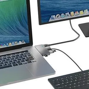 IMD-UTC373 Docking USB3.0 Hub & Reader & HDMI for Laptop IMD-UTC373 Docking USB3.0 Hub & Reader & HDMI for Laptop