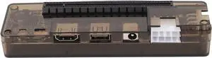 Laptop Graphics Card Dock High Performance External Video Card Dock, Ideal for GPU Computing, ABS Material