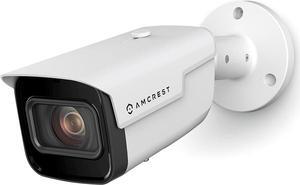 Amcrest 4K Optical Zoom AI IP PoE Camera, Varifocal 8MP Outdoor IP POE Camera Bullet, Face Detection, Human & Vehicle Detection, 2.7mm~13.5mm Lens, IP67, 5X Optical Zoom, (IP8M-VB2896EW-AI)