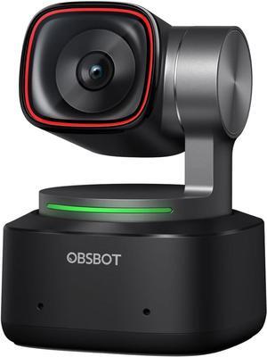 Webcam 4K Voice Control PTZ, AI Tracking Multi-Mode & Auto Focus, Web Camera with 1/1.5" Sensor, Gesture Control, 60 FPS, HDR Light Correction, Webcam for PC, Streaming, Meeting, etc.