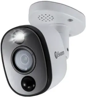 Swann 2 Pack SWPRO-4KWLB Add-On DVR Bullet Security Camera System with Sensor Spotlight, 4K Indoor or Outdoor Design, Dusk to Dawn Color Night Vision Plus True Detect Heat and Motion Detection Swann 2 Pack SWPRO-4KWLB Add-On DVR Bullet Security Camera System with Sensor Spotlight, 4K Indoor or Outdoor Design, Dusk to Dawn Color Night Vision Plus True Detect Heat and Motion Detection