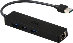 i-tec USB 3.0 Slim HUB 3 Port + Gigabit Ethernet Adapter i-tec USB 3.0 Slim HUB 3 Port + Gigabit Ethernet Adapter