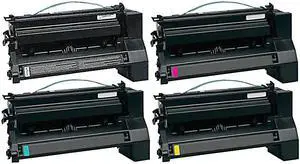 Supplies Outlet Lexmark C782 Compatible Extra High Yield Toner Cartridge Value Bundle - (C, M, Y, K) - [4 Pack]