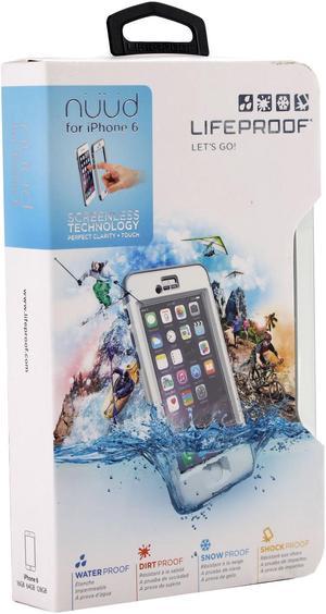 LifeProof iPhone 6 Case 47 Version Nuud Series White Cool Gray