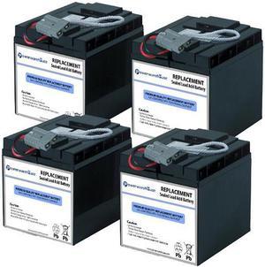 Powerwarehouse APC RBC55 UPS Battery - Premium Powerwarehouse 12V Lead Acid Battery Catridge #55 (2 Pack)