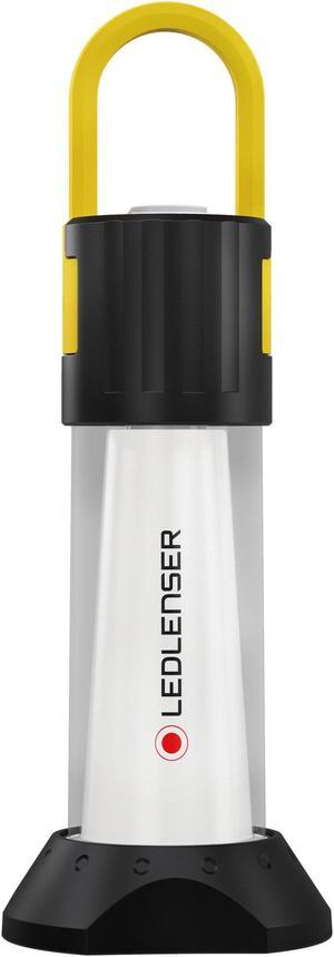 LEDLENSER iA6R Outdoor Lantern, Rechargeable - Black & Yellow