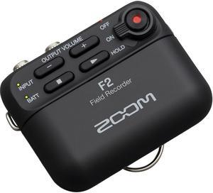 Zoom F2 Portable Field Recorder with Lavalier Microphone