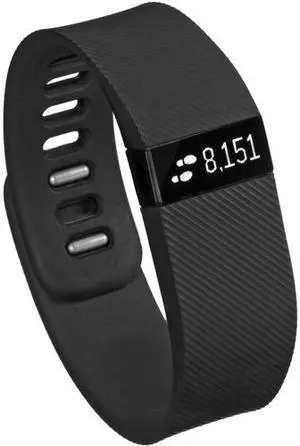 Fitbit Charge Wireless Activity + Sleep Tracker Wristband - Black - Large