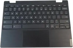 Lenovo 100e Chromebook 2nd Gen MTK 81QB Palmrest Keyboard & Touchpad 5CB0U26489