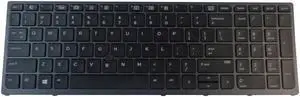 Backlit Keyboard w/ Pointer for HP ZBook 15 G3, 15 G4, 17 G3, 17 G4 Laptops - Replaces 848311-001