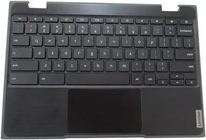 Lenovo 100e Chromebook 2nd Gen 81MA Palmrest w/ Keyboard & Touchpad 5CB0T79741
