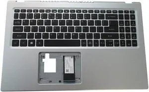 Acer Aspire A515-56 A515-56T Silver Palmrest w/ Backlit Keyboard 6B.A1DN2.001