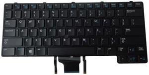 Backlit Keyboard w/ Pointer for Dell Latitude 6430U Laptops - Replaces GVM53 HTNKH