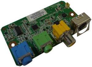 Acer H5380BD P1283 P1383W Projector S-Video Audio I/O Circuit Board
