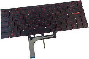MSI GF63 8RC GF63 8RD GF63 Thin 9SC Red Backlit Keyboard